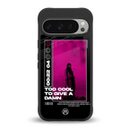 too cool to give a damn back phone cover | glass case for google pixel 9 pro