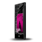 too cool to give a damn back phone cover | glass case for samsung galaxy s23 ultra