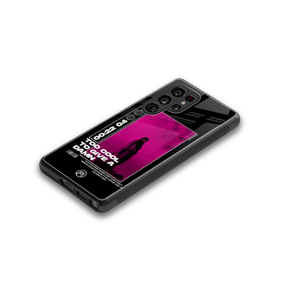 too cool to give a damn back phone cover | glass case for samsung galaxy s25 ultra
