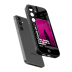 too cool to give a damn back phone cover | glass case for samsung galaxy s25 plus