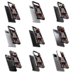 Durable Glass Back Mobile Case for iPhone, Samsung, OnePlus, Google Pixel, Redmi, Vivo, Oppo