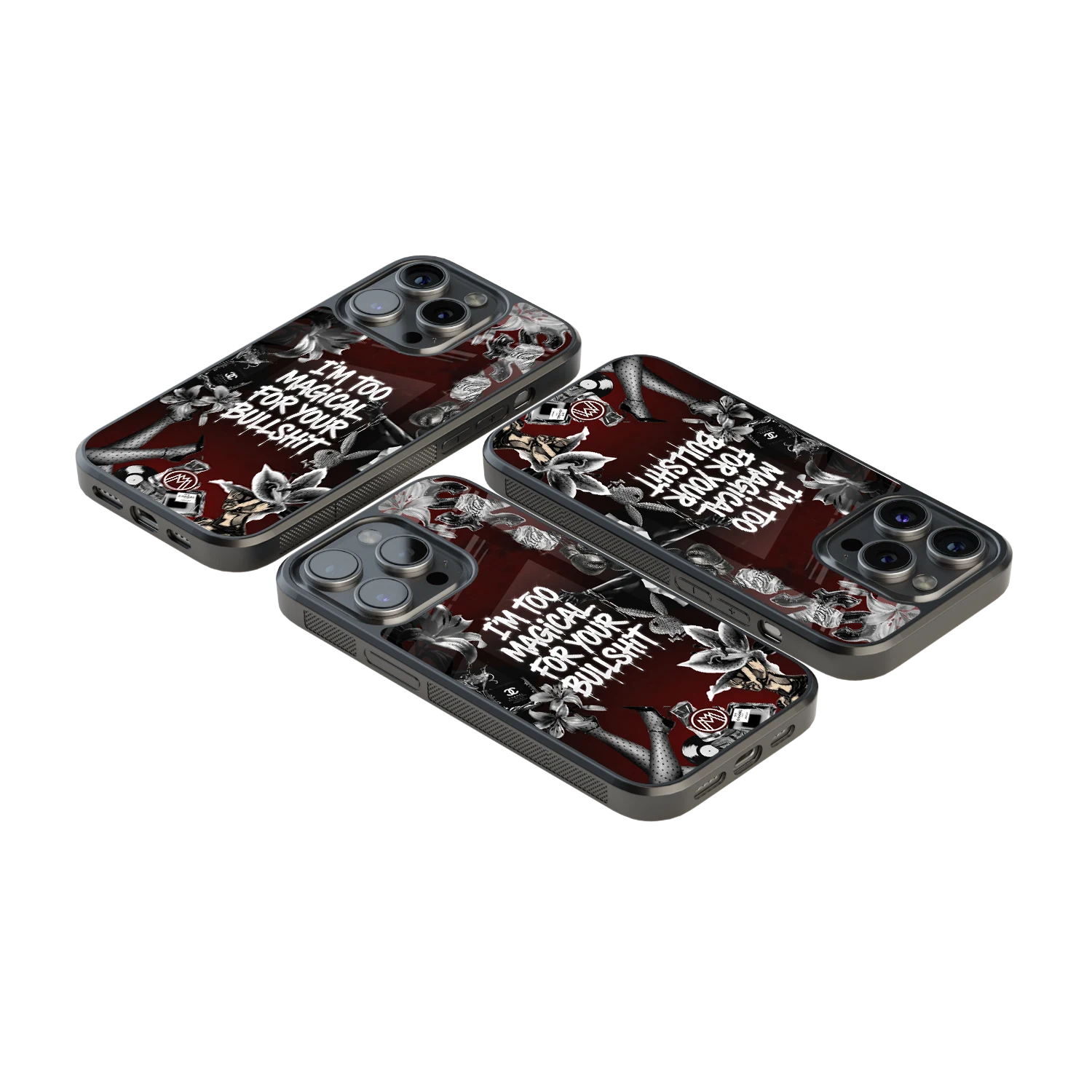 Luxury Glass Back Mobile Cover for iPhone, Samsung Galaxy, OnePlus, Pixel, Redmi & More