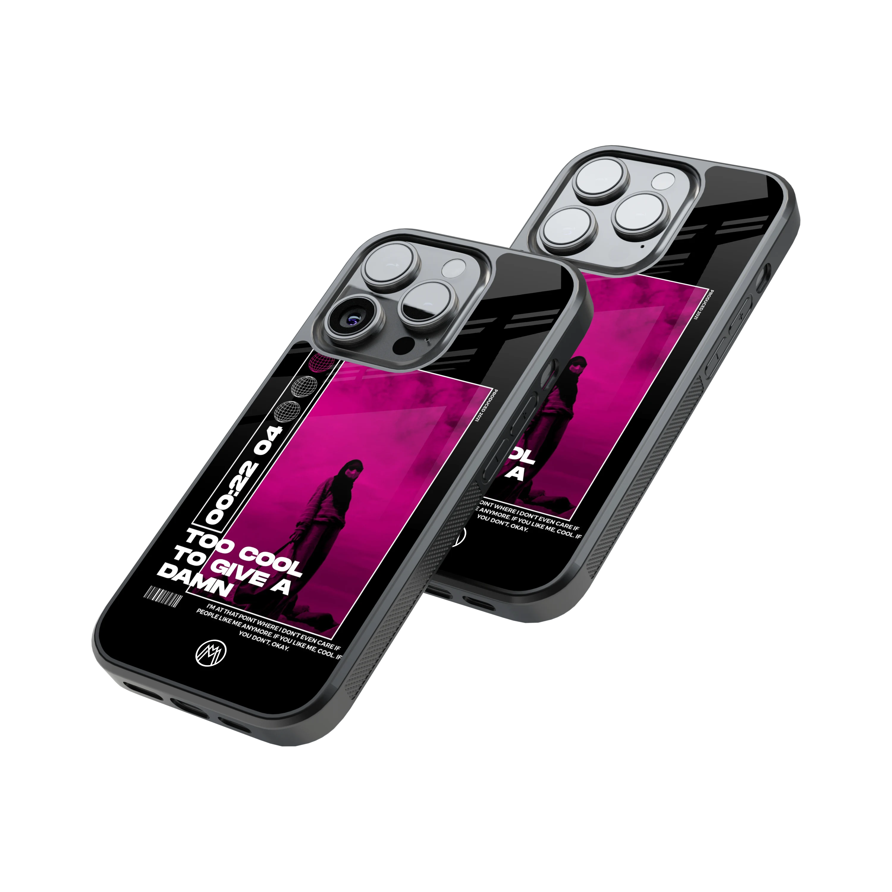 Protective Glass Back Phone Case Compatible with iPhone, Samsung, OnePlus, Pixel & More