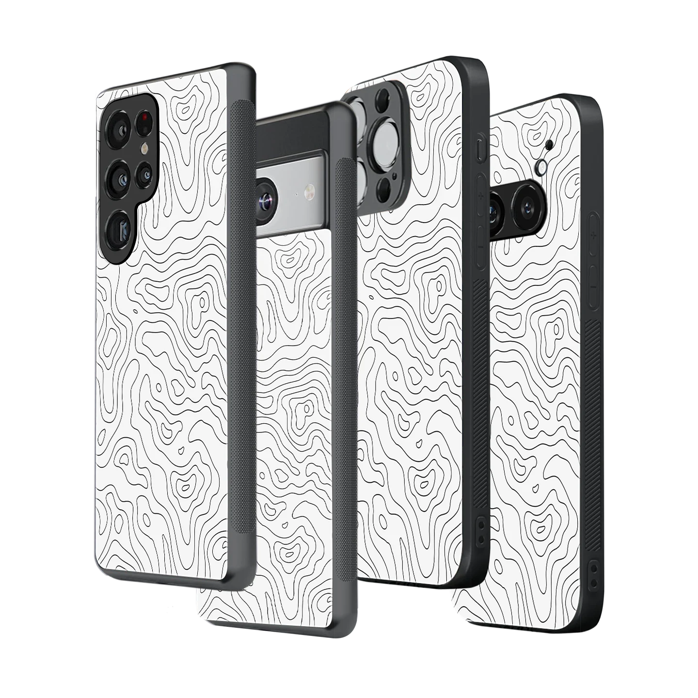 Stylish Glass Back Case for All Smartphones iPhone, Samsung, OnePlus, Pixel, Redmi, Oppo, Vivo, Motorola