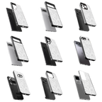 Durable Glass Back Mobile Case for iPhone, Samsung, OnePlus, Google Pixel, Redmi, Vivo, Oppo