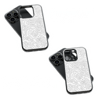 Trendy Glass Back Mobile Case for iPhone, Samsung, Redmi, OnePlus, Google Pixel, Motorola