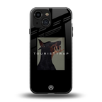 tourist trap back phone cover | glass case for iphone 13 mini