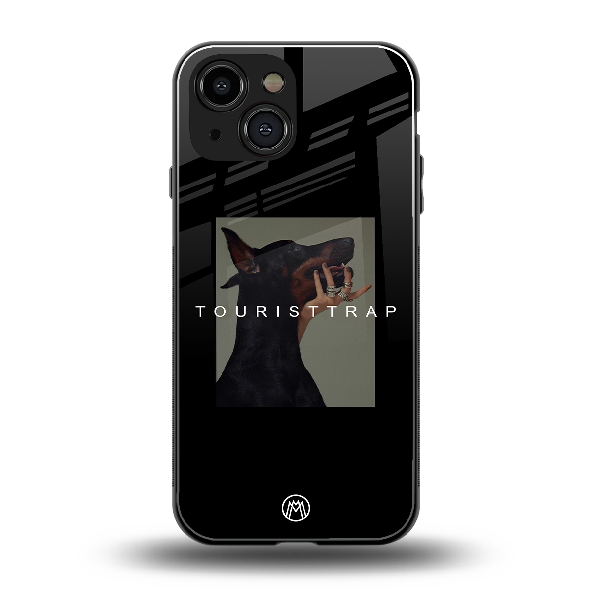 tourist trap back phone cover | glass case for iphone 13 mini