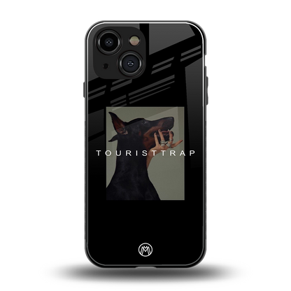 tourist trap back phone cover | glass case for iphone 13 mini