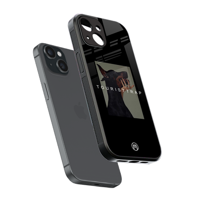 tourist trap back phone cover | glass case for iphone 13 mini