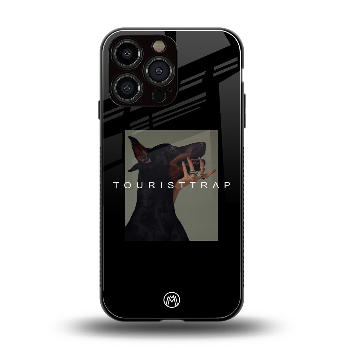 tourist trap back phone cover | glass case for iphone 14 pro max