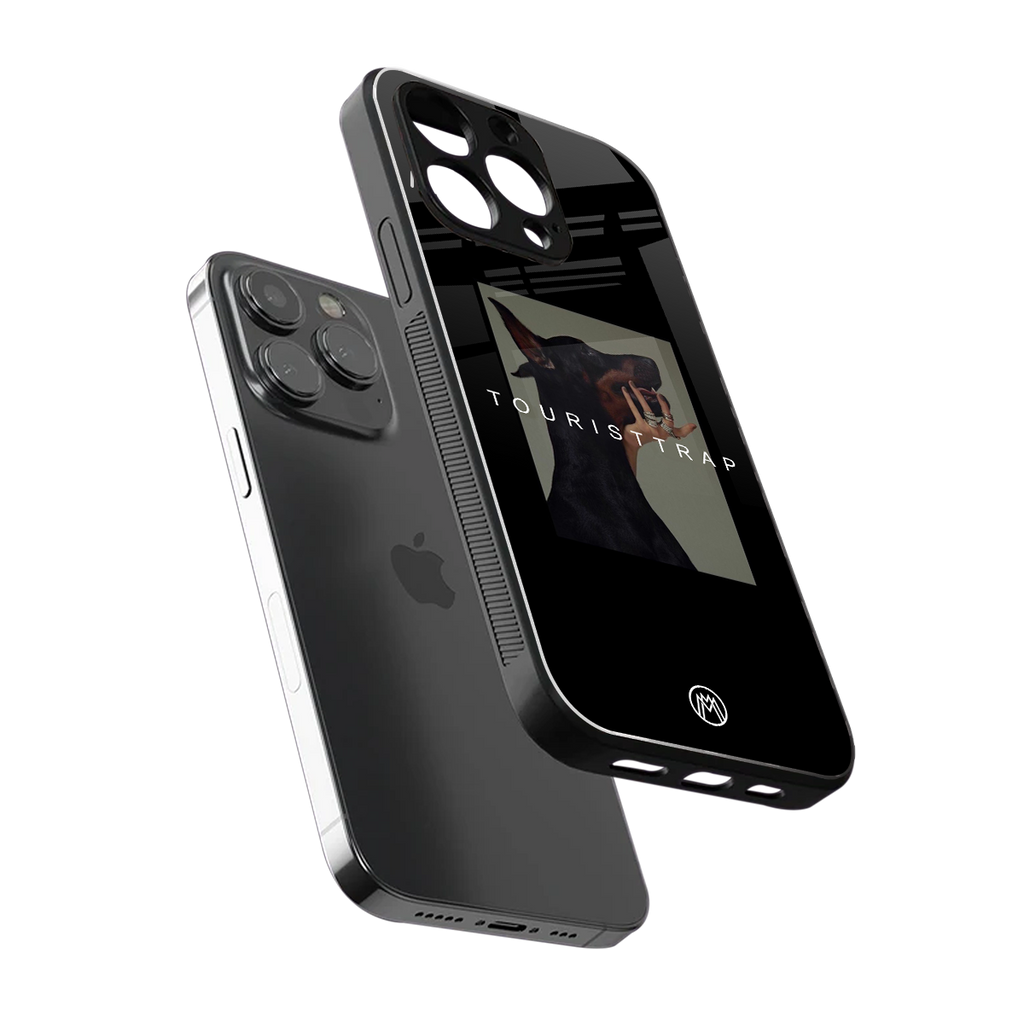tourist trap back phone cover | glass case for iphone 15 pro max