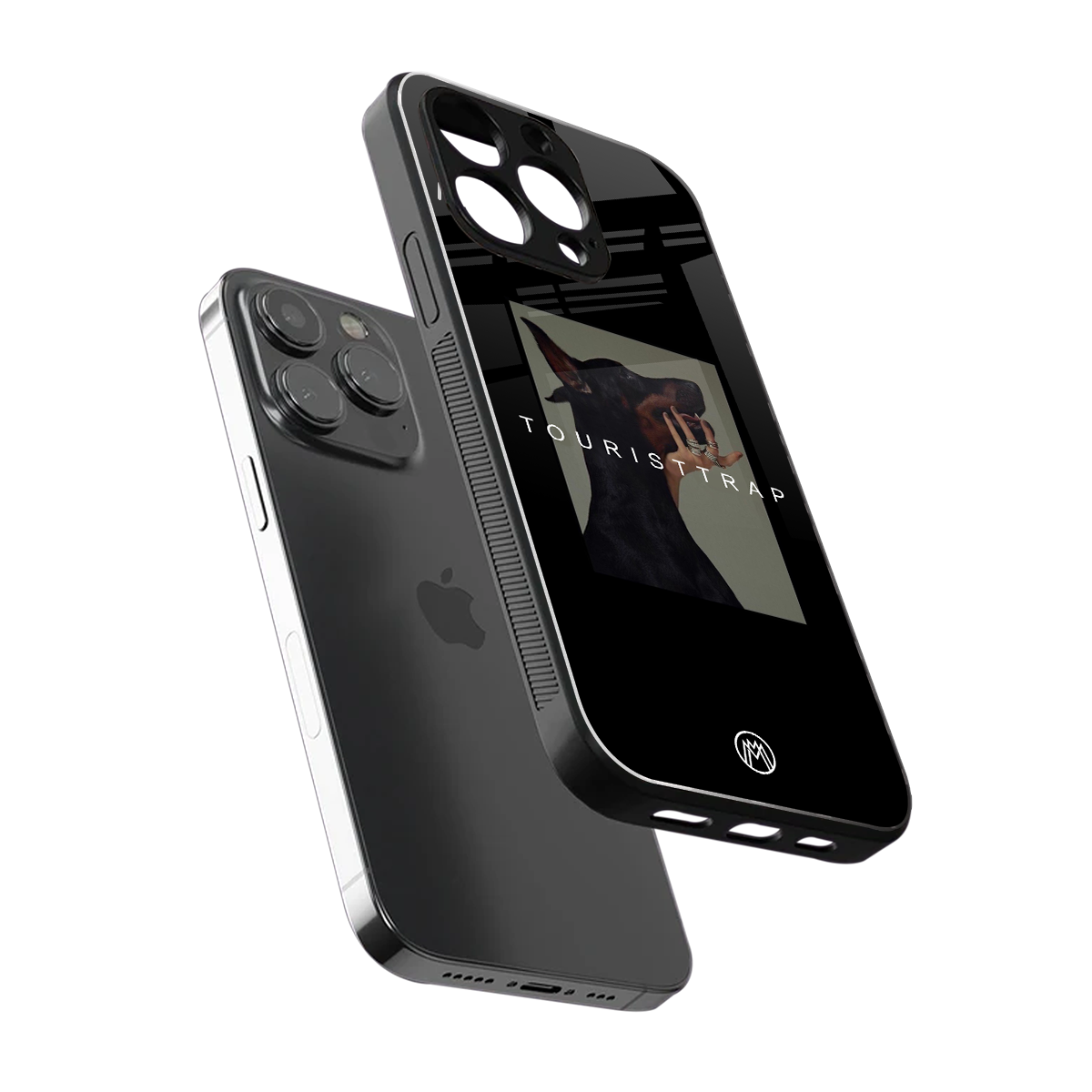 tourist trap back phone cover | glass case for iphone 15 pro max