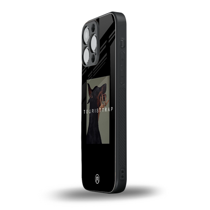 tourist trap back phone cover | glass case for iphone 14 pro max