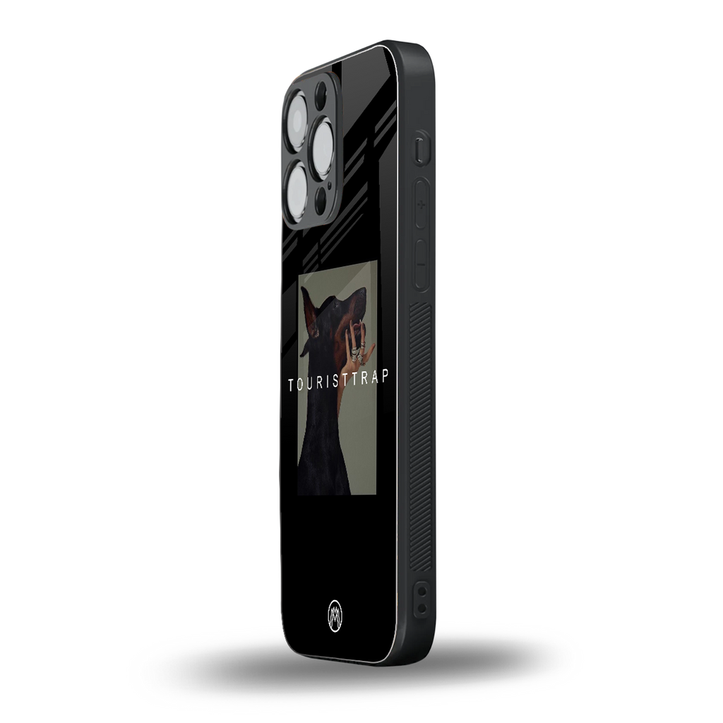 tourist trap back phone cover | glass case for iphone 15 pro max