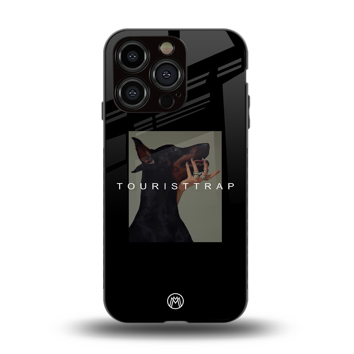 tourist trap back phone cover | glass case for iphone 15 pro