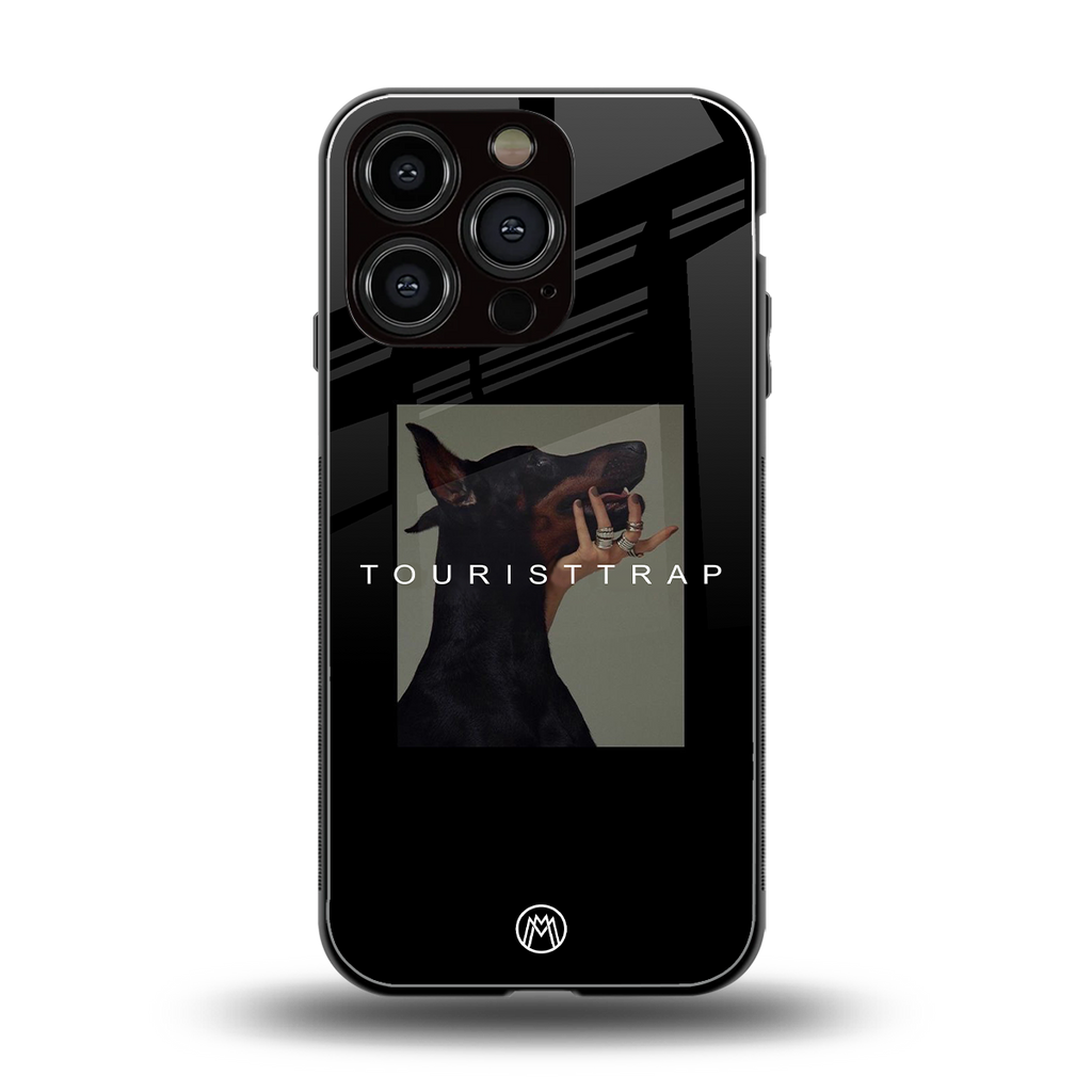 tourist trap back phone cover | glass case for iphone 16 pro