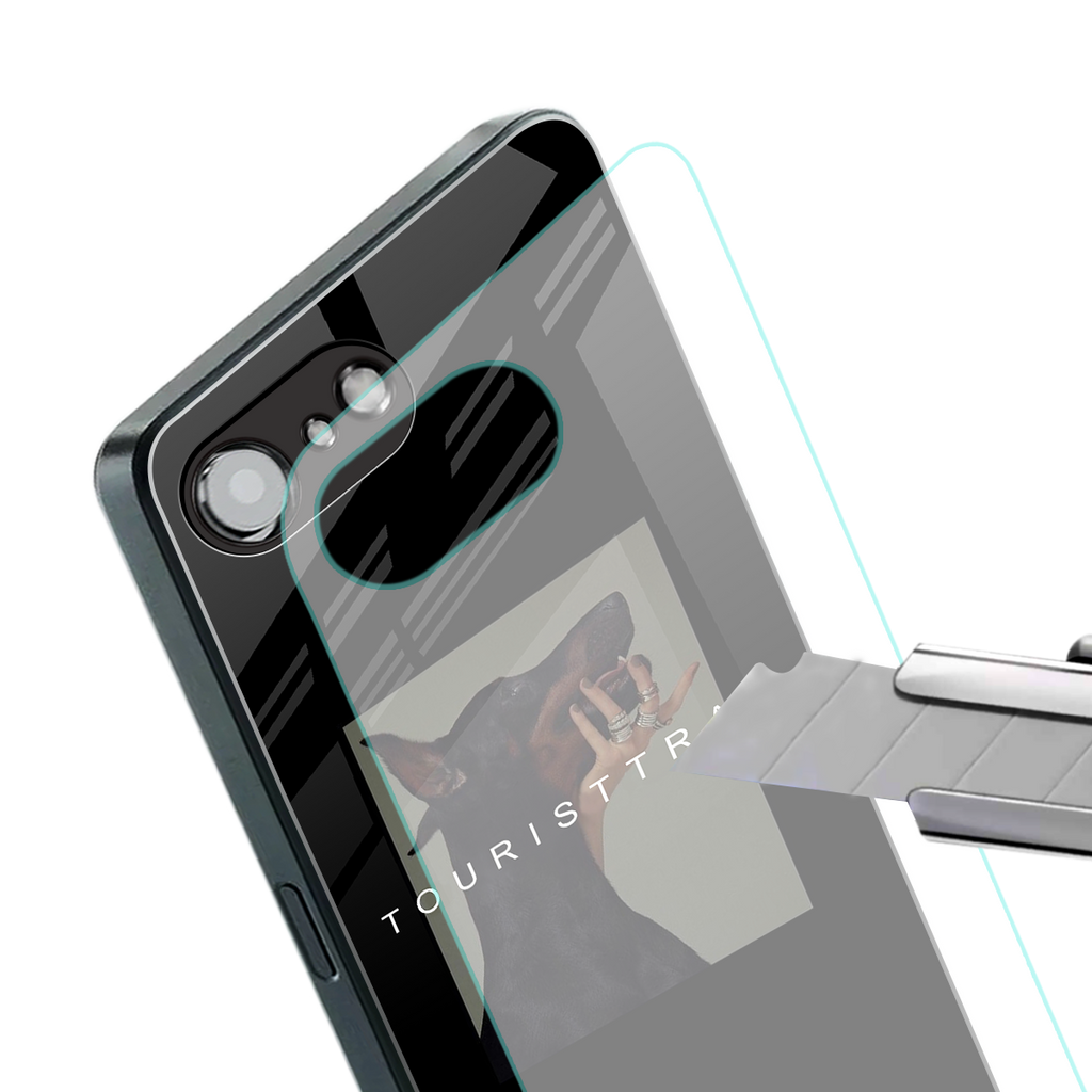 tourist trap back phone cover | glass case for iphone 16e