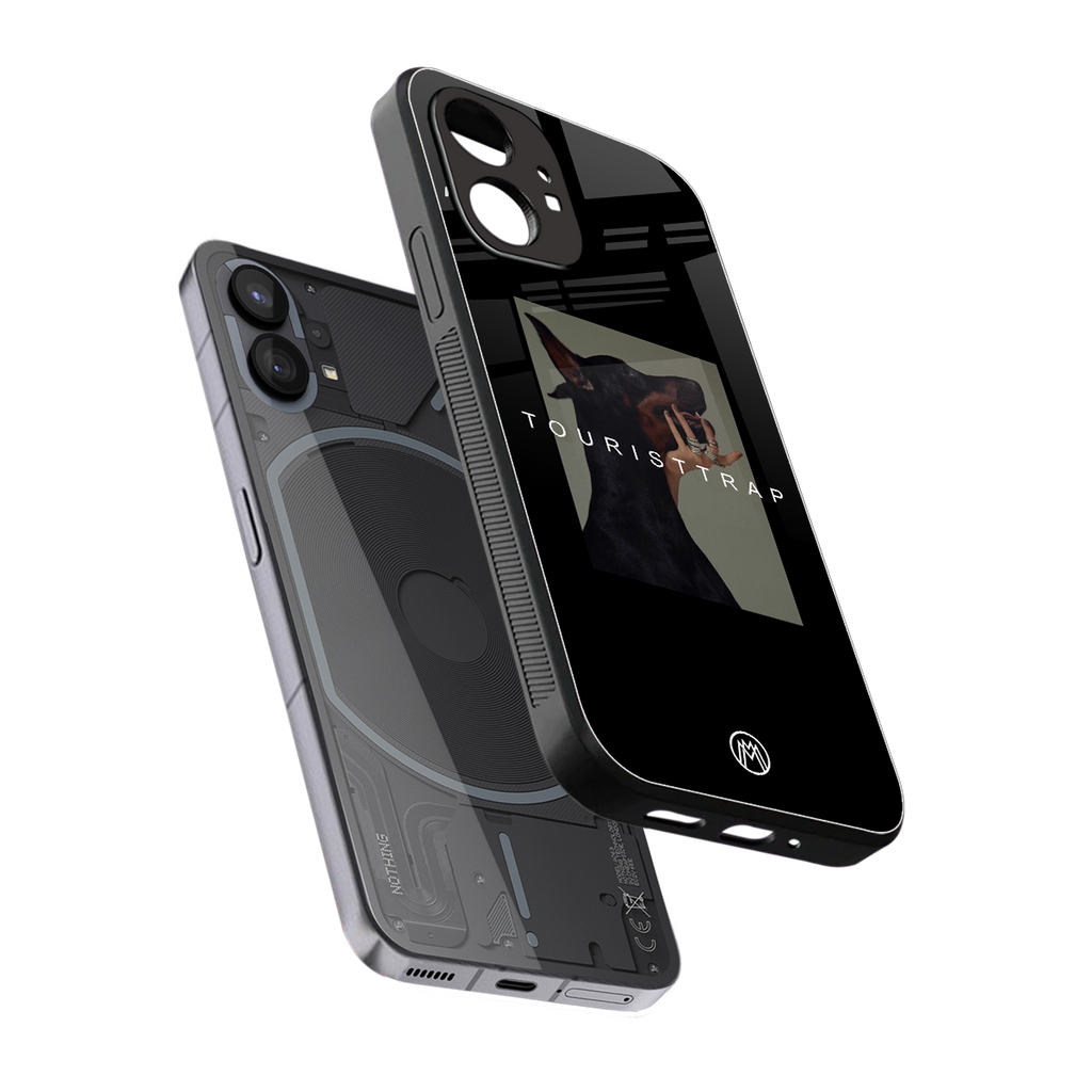 tourist trap back phone cover | glass case for nothing phone 1