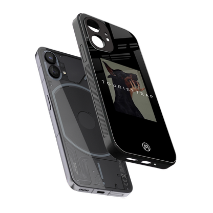 tourist trap back phone cover | glass case for nothing phone 1