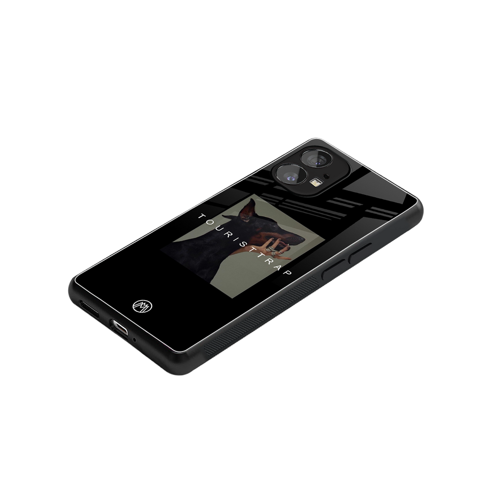 tourist trap back phone cover | glass case for nothing phone 1