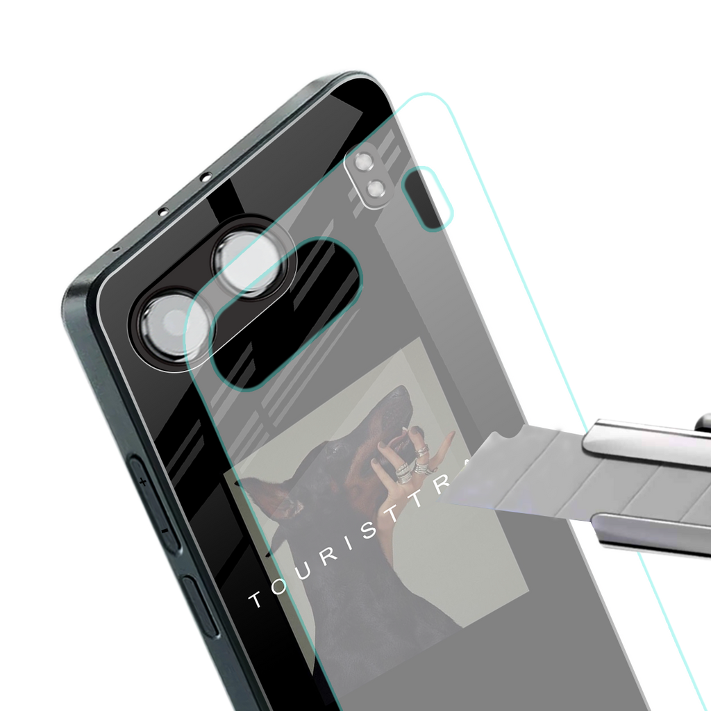 tourist trap back phone cover | glass case for oneplus nord 4