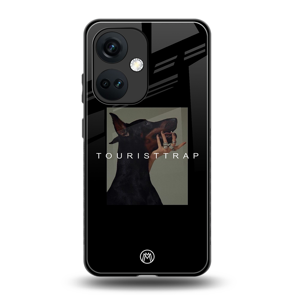 tourist trap back phone cover | glass case for oneplus nord ce 3