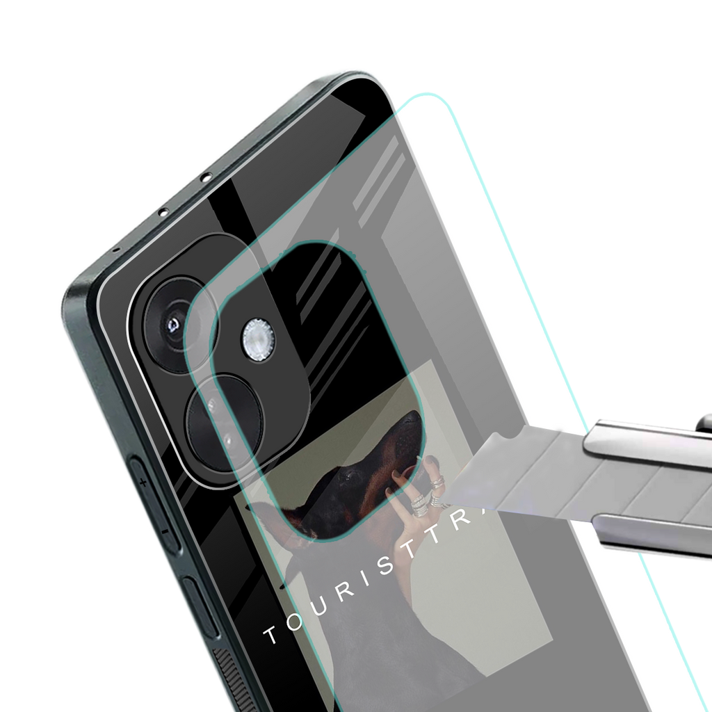 tourist trap back phone cover | glass case for oneplus nord ce 3