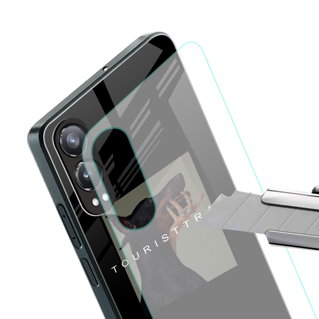 tourist trap back phone cover | glass case for oneplus nord ce 4 lite