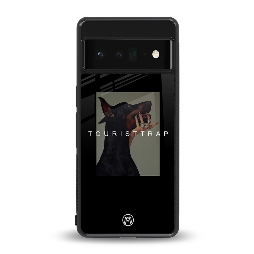 tourist trap back phone cover | glass case for google pixel 6 pro
