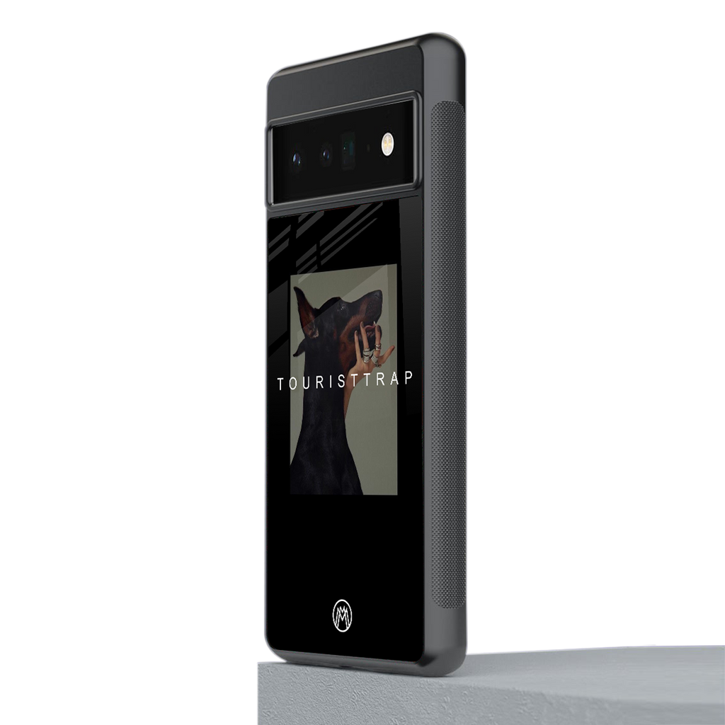 tourist trap back phone cover | glass case for google pixel 6 pro