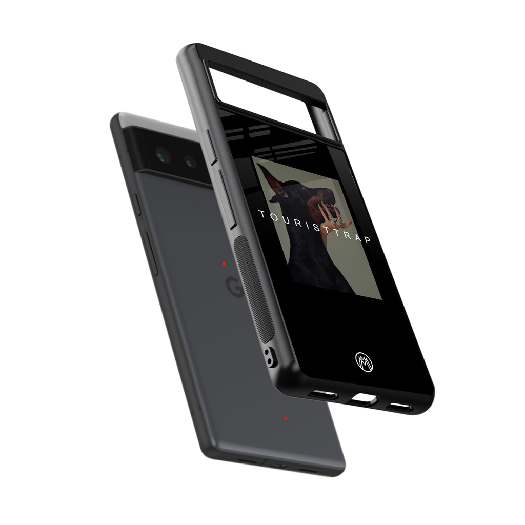 tourist trap back phone cover | glass case for google pixel 6
