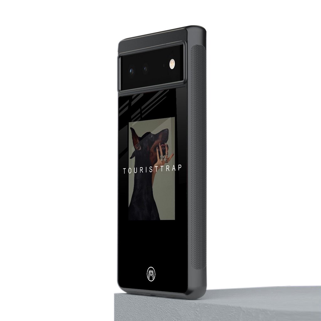 tourist trap back phone cover | glass case for google pixel 6