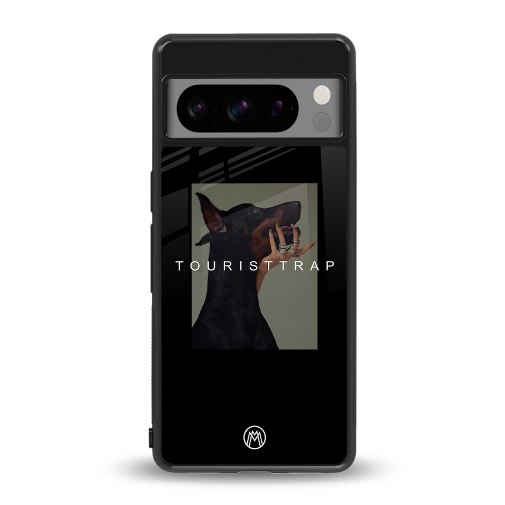 tourist trap back phone cover | glass case for google pixel 8 pro