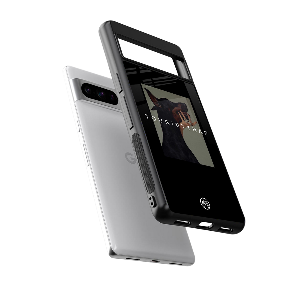 tourist trap back phone cover | glass case for google pixel 8 pro