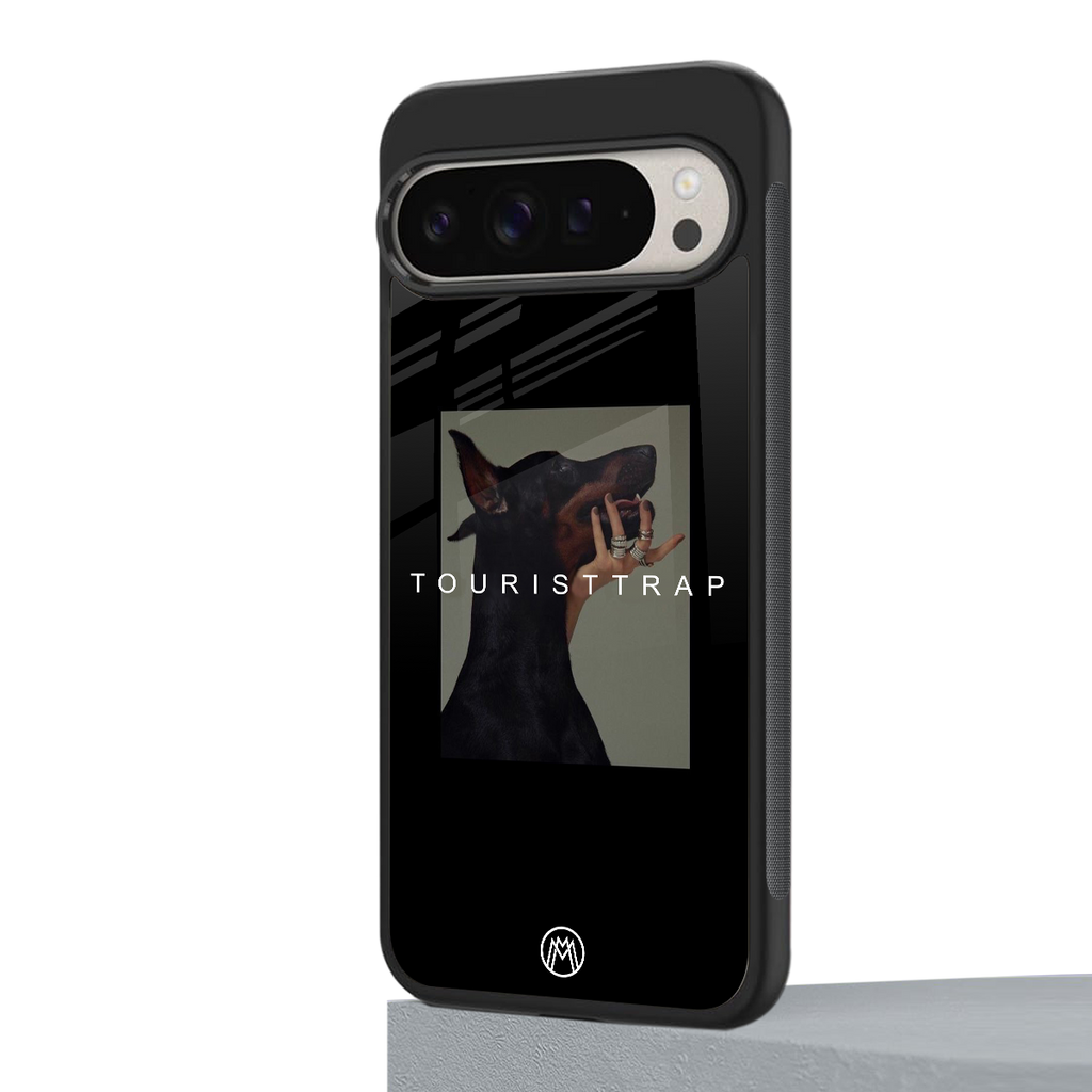 tourist trap back phone cover | glass case for google pixel 9 pro xl