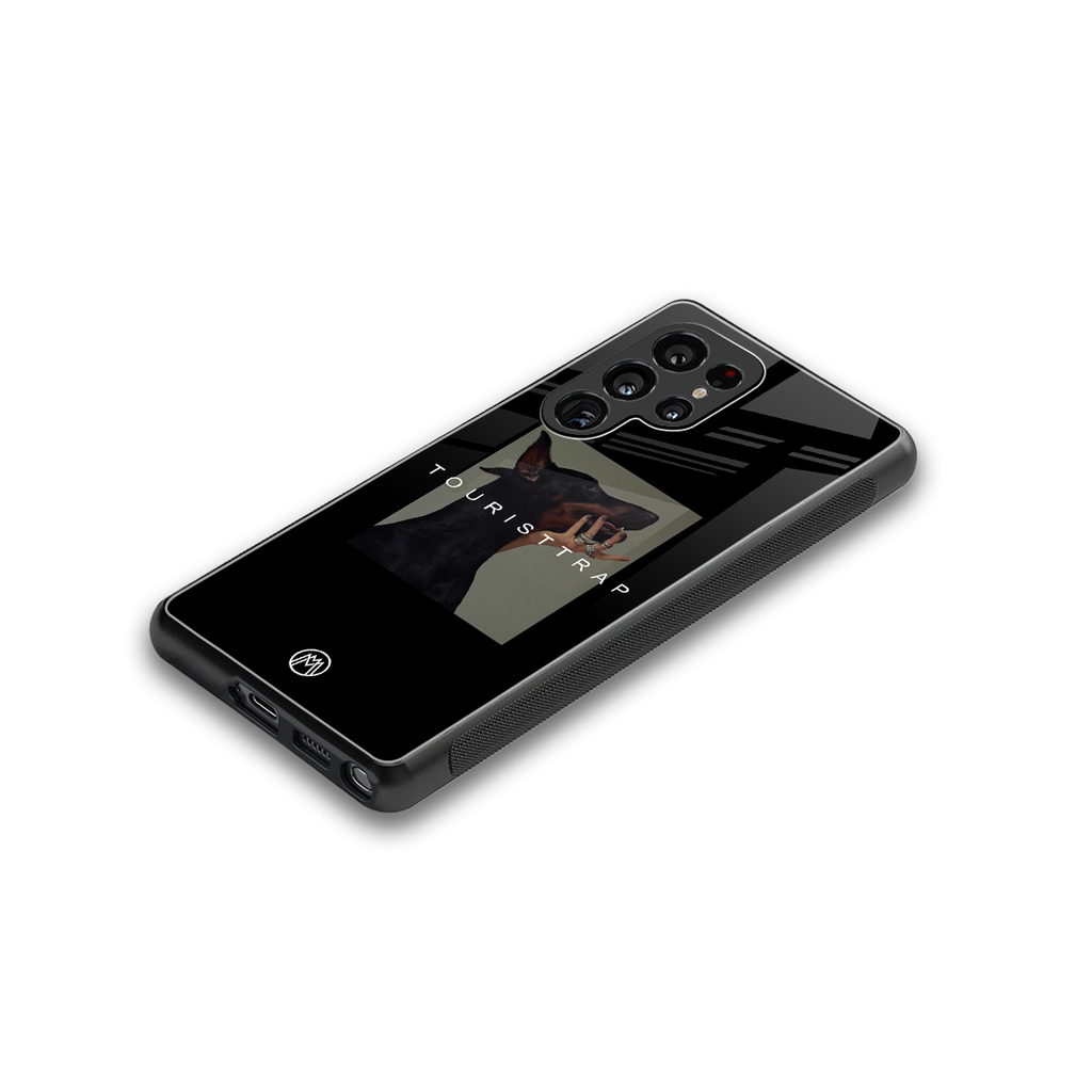 tourist trap back phone cover | glass case for samsung galaxy s25 ultra