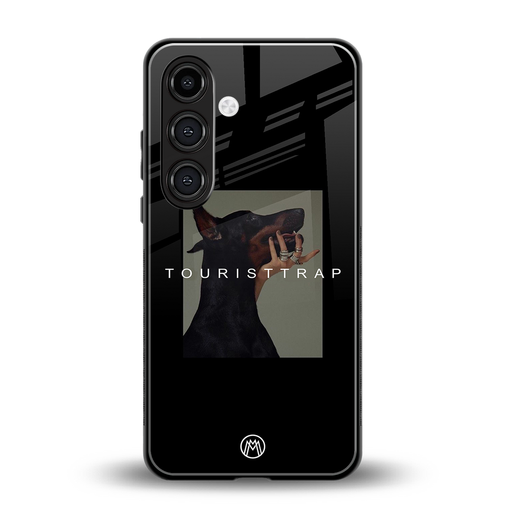 tourist trap back phone cover | glass case for samsung galaxy s23 fe