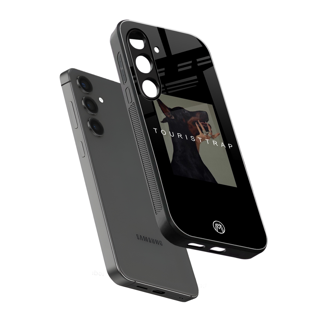 tourist trap back phone cover | glass case for samsung galaxy s24 plus