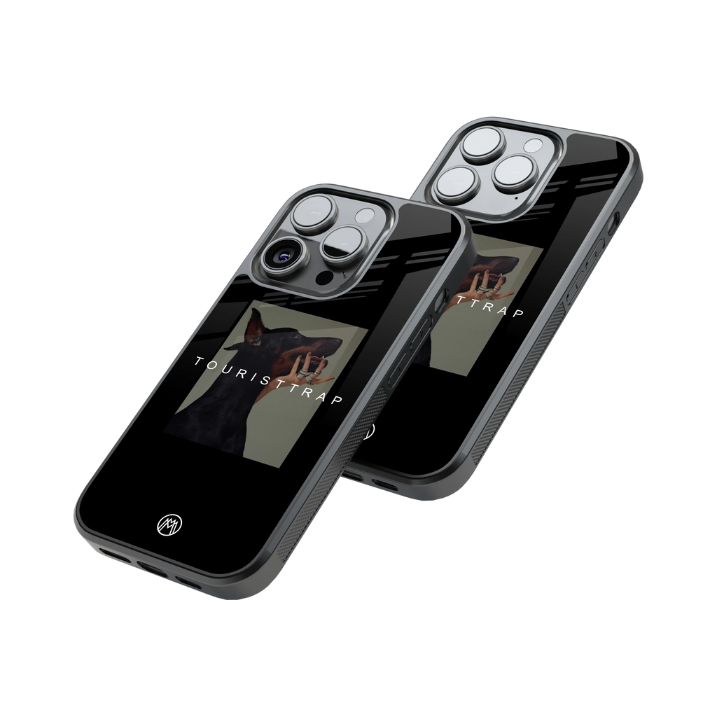 Protective Glass Back Phone Case Compatible with iPhone, Samsung, OnePlus, Pixel & More