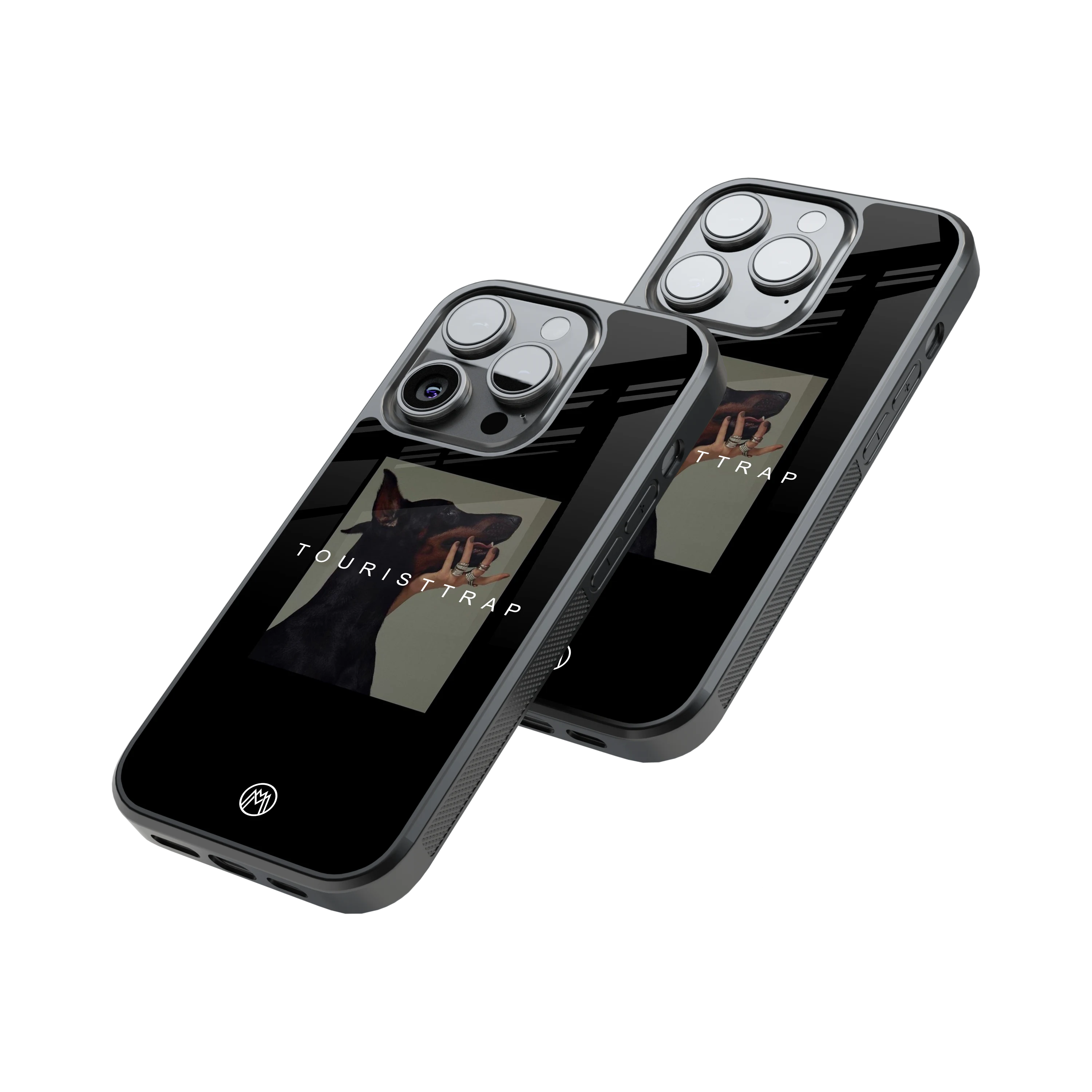 Protective Glass Back Phone Case Compatible with iPhone, Samsung, OnePlus, Pixel & More