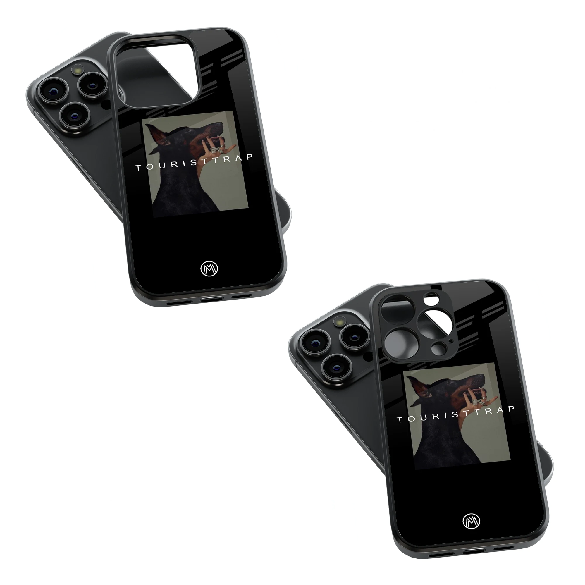 Trendy Glass Back Mobile Case for iPhone, Samsung, Redmi, OnePlus, Google Pixel, Motorola