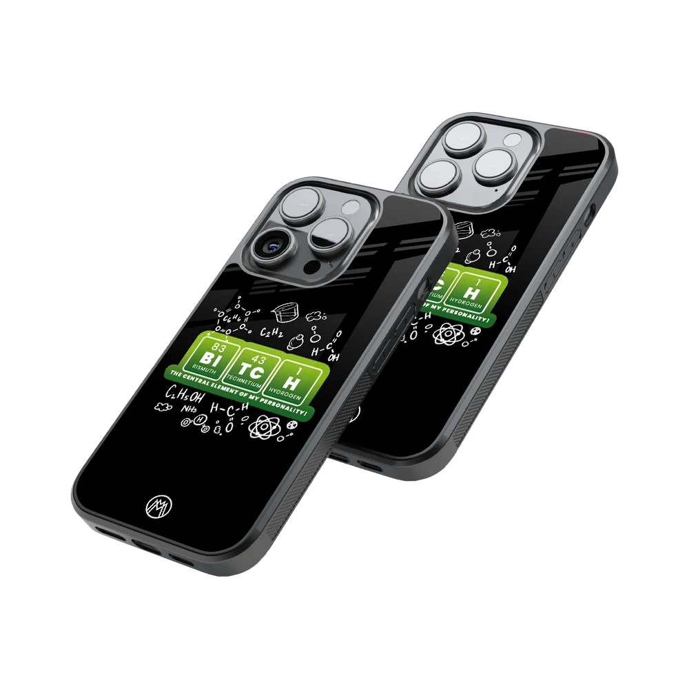 Protective Glass Back Phone Case Compatible with iPhone, Samsung, OnePlus, Pixel & More