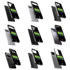 Durable Glass Back Mobile Case for iPhone, Samsung, OnePlus, Google Pixel, Redmi, Vivo, Oppo