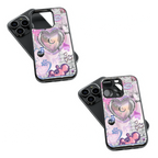 Trendy Glass Back Mobile Case for iPhone, Samsung, Redmi, OnePlus, Google Pixel, Motorola