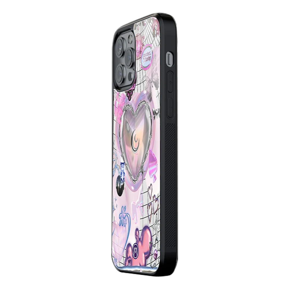 Slim Glass Back Phone Case for Multiple Brands iPhone, Samsung, Redmi, OnePlus, Oppo, Vivo