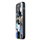 Slim Glass Back Phone Case for Multiple Brands iPhone, Samsung, Redmi, OnePlus, Oppo, Vivo