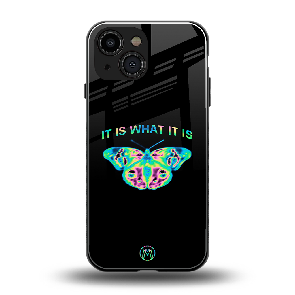 tranquil back phone cover | glass case for iphone 13 mini