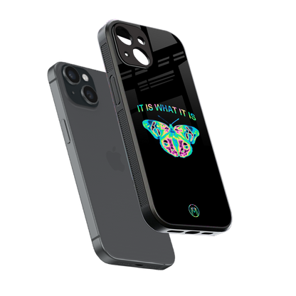 tranquil back phone cover | glass case for iphone 13 mini