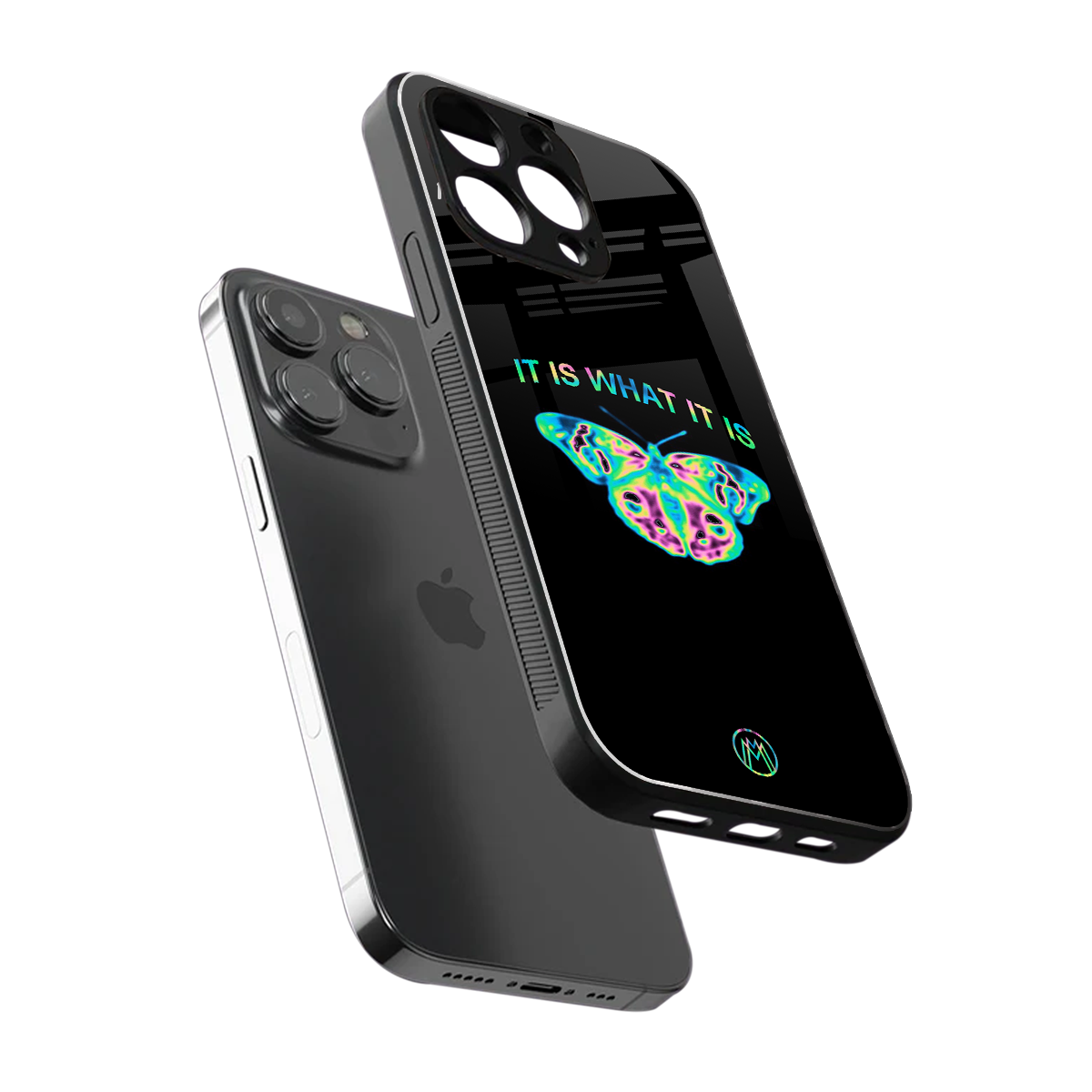tranquil back phone cover | glass case for iphone 13 pro max